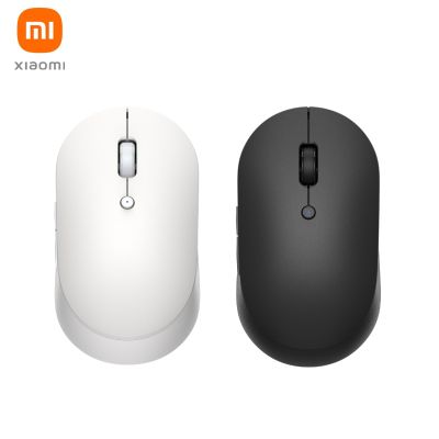 ZZOOI Global Version Xiaomi Wireless Dual-Mode Mouse Silent Ergonomic Bluetooth / USB connection Side buttons With Battary for Laptop