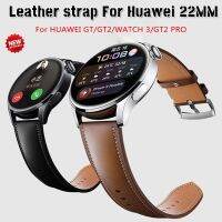 ♦✼ สายนาฬิกาหนังแท้ 22 มม. สำหรับ HUAWEI GT GT2 / GT2Pro Band สำหรับ Huawei GT 3Pro 46 มม. เปลี่ยนสร้อยข้อมือ GT Band อุปกรณ์เสริม