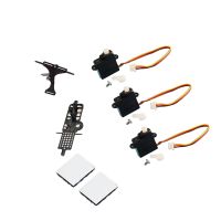 1 Set XK K110 Upgrade K110S Servo Main Frame and Servo Plate for WLtoys XK K110 K110S RC Helicopter Upgrade Parts