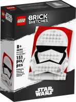 Lego 40391 First Order Stormtrooper™ (Brick Sketches) #Lego by Brick Family