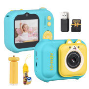 1080P Kids Máy Ảnh Kỹ Thuật Số Mini Máy Quay Video Cho Trẻ Em Màn Hình IPS