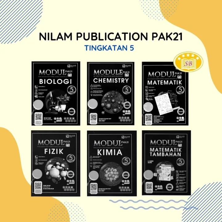 Nilam Publication Modul Pak21 Tingkatan 5 Kssm Matematik Tambahan Fizik Kimia Biologi Chemistry Matematik Lazada