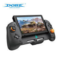 ต้นฉบับ DOBE TNS-19252ไร้สายบลูทูธ Gamepad ควบคุมด้วยจอยสติ๊กสำหรับสวิทช์ OLED โฮสต์เกมแกน Gyro คู่มอเตอร์สั่นสะเทือนในบรรทัดเกมจับมือจับที่มี3ขนาดนิ้วหัวแม่มือติดจับหมวก Nintendo สวิทช์เกมคอนโซลเสียบและเล่นจอยแพด