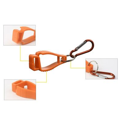 ；。‘【； Multiftional  Clip Holder Hanger Guard Labor Clamp Safety Work Outdoor Graer Clip Tool Supplies
