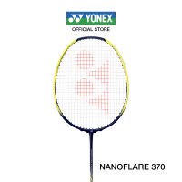 YONEX ไม้แบดมินตัน รุ่น NANOFLARE 370 น้ำหนัก 78g (5U G5) ไม้หัวเบา ก้านแข็ง สำหรับผู้เล่นทักษะระดับกลางถึงระดับสูง แถมเอ็น BG65