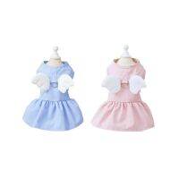 H55E Spring  Angel Wing Decors Skirt Angel Skirt Outdoor Walking Lightweight Dress Dresses