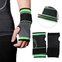 Gym Fitness Gloves Wrist Support Sports Wristband Therapy Protector Fingerless Safety Body Building Entertainment 1Piece Supports Braces