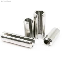 1/5/10/50pcs M1.5 to M10 A2 304 Stainless Steel Roll Spring Pin C Type Open Elastic Cotter Cylindrical Positioning Tension Dowel