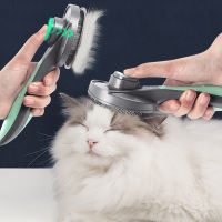 Cat Comb Massager Washable Cat Brush Grooming Tools Cat Hair Remover Dog Cleaning Slicker Brush Beauty Products gatos