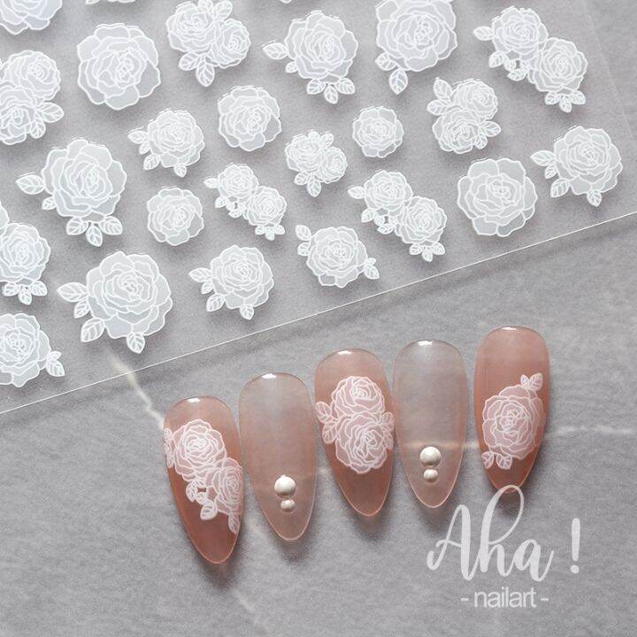 2022-new-3d-nail-stickers-translucent-rose-flowers-smoke-gold-frame-nail-art-decals-decoration-gel-polish-designer-foil-sliders