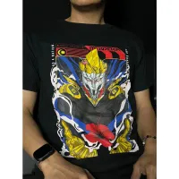 การพิมพ์ที่ยอดเยี่ยม [พร้อมสต็อก XS-8XL] Mecha Warrior Merdeka SHORT Sleeve Casual Graphic Tees-gildan Premium 100 Cotton