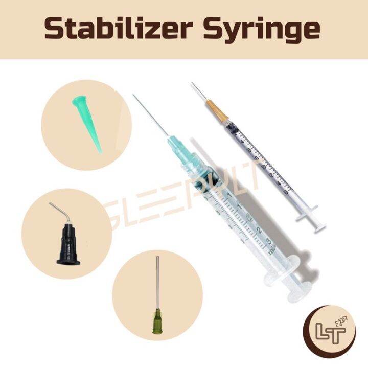 Stabilizer Syringe Kit w/ 3 needles (with or without dielectric grease ...