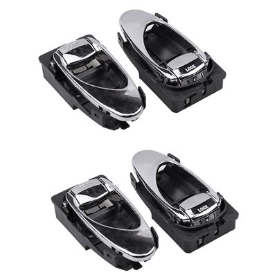 4Pcs Car Interior Door Handle for Daewoo Leganza 1997 1998 1999 2000 2001 2002 Accessories