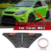 Fender Air Vent Fender Side Wing Fender Decorative Sticker (Letter Color Random) Car Parts Accessory for Ford Focus MK2 2004-2012