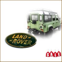 Tkt โลโก้ติดรถยนต์ LOGO Land Rover วงรีสีทองขนาด 4.3 x 8.6 cm ราคาดีที่สุด จบในที่เดียว**