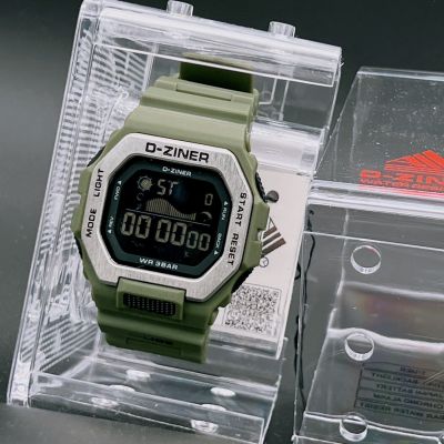 watchhiend นาฬิกาข้อมือแบรนด์แท้ กันน้ำได้100%  สายยาง ขนาด 45มม พร้อมกล่องแบรน