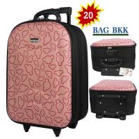 BAG BKK Luggage Wheal กระเป๋าเดินทาง กระเป๋าล้อลากหน้าโฟมขนาด 20 นิ้ว รหัสล๊อค Code F7720-20 Micky