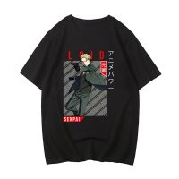 Spy X Family Loid Forger T-Shirt Anime Print Summer Short Sleeve Tshirt Men Casual Funny T Shirt Cotton Tops Tees