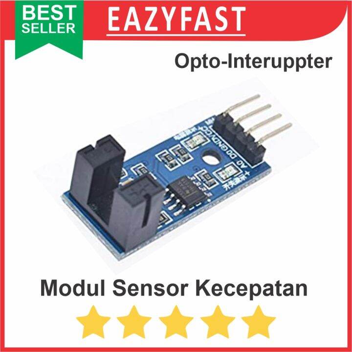 Speed Sensor Kecepatan Counter Hitung Opto Interupter Arduino Coupler ...