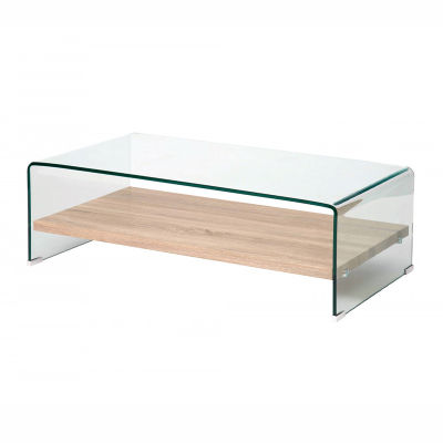 modernform โต๊ะกลางกระจกใส FGW519 12มม.ขนาด110*55*35 ซม. (จัดส่งเฉพาะกรุงเทพ และปริมณฑลเท่านั้น)