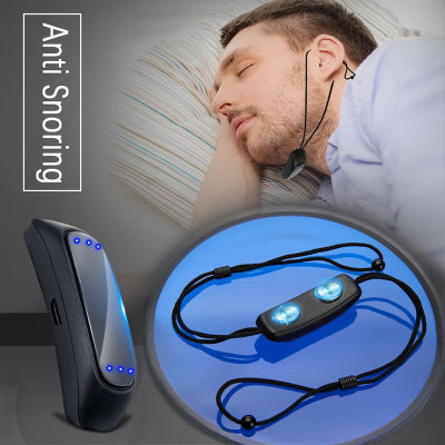 แบบพกพาสมาร์ทหยุดนอนกรนอุปกรณ์ชีพจรหูแขวนนอนหลับสบายหยุดนอนกรนการดูแลสุขภาพการนอนหลับ Asphhyxia ช่วยเหลือ