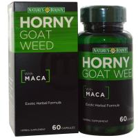 Nature Bounty, horney goat weed with Maca - 60 Capsules