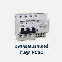 ออปชั่นติดตั้งเพิ่ม อัพเกรดเบรคเกอร์กัดRCBO 323S,113D,123D,013D