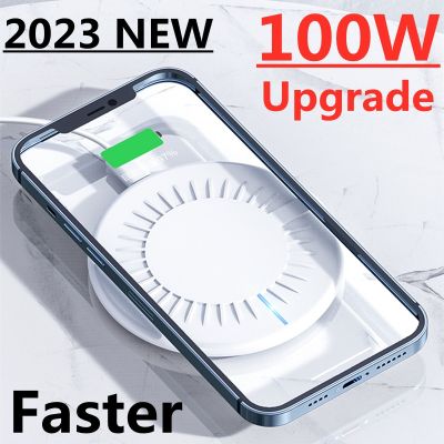 New Desktop Wireless Charging Mobile Phone Wireless Charger Pad for iPhone Samsung Xiaomi Android round Ultra-Thin Fast Charging