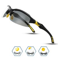 RMH5Y Photochromic Cycling Glasses Discoloration Glasses MTB Road Bike Sport Sunglasses Bike Eyewear Bicycle Goggles 2 Style