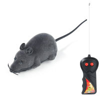 Electronic Remote Control Mouse Pet Cat Toy Plush Rat Toy for Cat Dog Kid Novelty Gift Wireless Remote Control Funny Toys