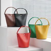 New Style Large-Capacity LongchampˉBucket Bag Cowhide Money Fortune Handbag 77220415