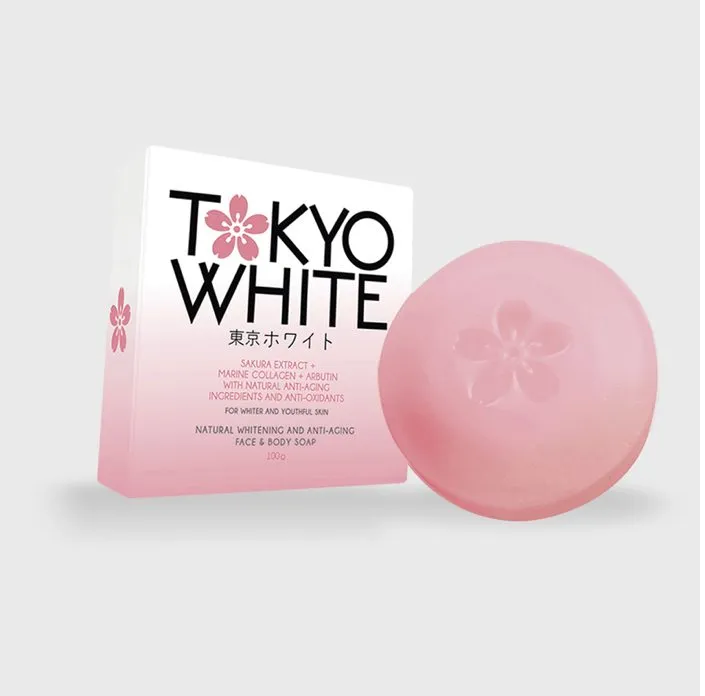 Authentic Sakura Soap Japan Whitening Soap, AntiAging, Tokyo White