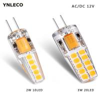 【HOT】 upaxjl หลอดไฟ LED หลอดไฟ LED G4 12V AC DC 2W 3W โคมไฟ G4 LED Ampul 10led 20led มุมลำแสง2835SMD เปลี่ยนหลอดฮาโลเจน20W 30W