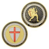 Bernicl Put on of Ephesians Souvenir Collectible Coin Gold Plated Commemorative Defend