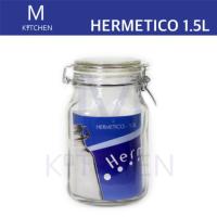 M Kitchen ขวดโหลแก้วฝาล็อค Hermetico ขนาด 1.5L