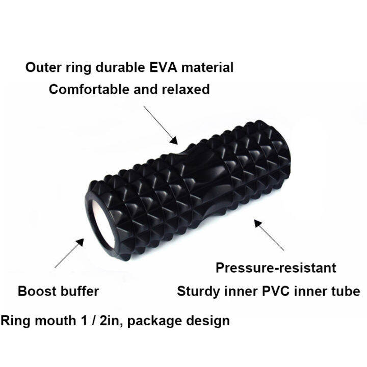 eva-โยคะคอลัมน์อุปกรณ์ออกกำลังกายพิลาทิสโฟมลูกกลิ้งบล็อกยิมนวดเสี้ยวกลวงไกจุดบำบัดการออกกำลังกาย