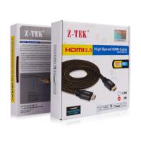 โปรโมชั่น Z-TEK ของแท้ 100% สาย HDMI Cable สายถัก HDMI Version 2.0 4K 3M / 5M ราคาถูก สายดิจิตอล สายHDMI สายทีวี สายสัญญาณทีวี