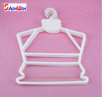 Sainwin 15pcslot New Arrival Childen Plastic Hanger Childrens Siamese Clothes hangers For Baby Clothes Racks