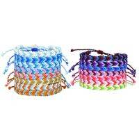 Multicolored Waterproof Waxed String Mini Braided Sailor Knot Surf Bracelet Women Girl 2020 New Fashion Summer Jewelry Present 【hot】yde863