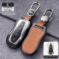 Zinc Alloy Car Remote Key FOB Key Case Cover For Geely Azkarra Tugella FY11 2019 2020 Atlas Pro New Emgrand GS X6 SUV EC7