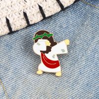 【DT】hot！ Messiah Shirt Lapel Pins Cartoon Brooches Enamel  Badge Jewelry for Friend