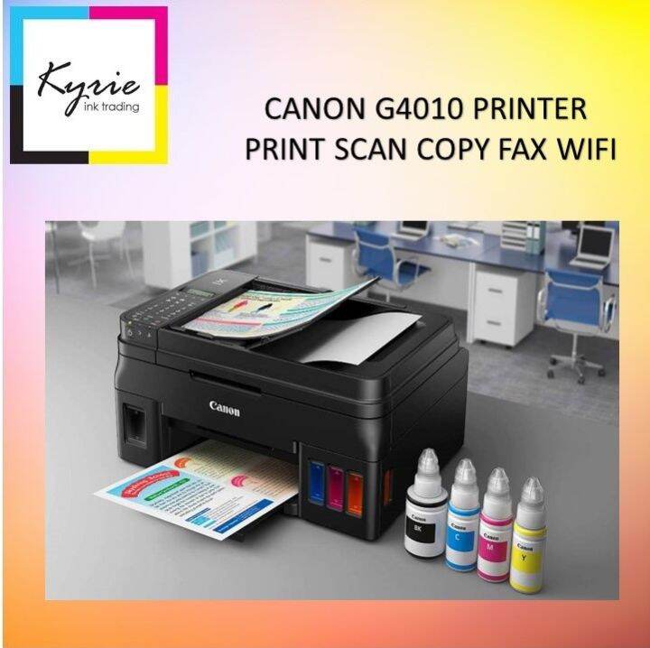 Canon Pixma G4010 Brandnew Printer Ink Tank Wireless All in one with