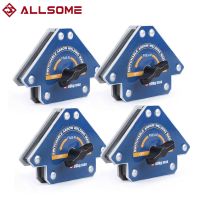 ♝✕ ALLSOME Magnetic Welding Fixer Holders With Switch Multi-angle 45°90° 135° Neodymium Magnet Holding Auxiliary Locator Tool