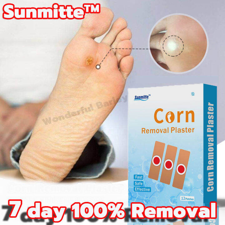 by the doctor】12pieces Sunmitte Corn Removal Patch Remove