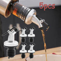 5Pcs ขวดน้ำมัน Stopper ไวน์ Pourer ล็อคปลั๊กปิดผนึก Leak-Proof หัวฉีด Sprayer Liquor Dispenser น้ำมัน Pour Spout Cap ครัวเครื่องมือ