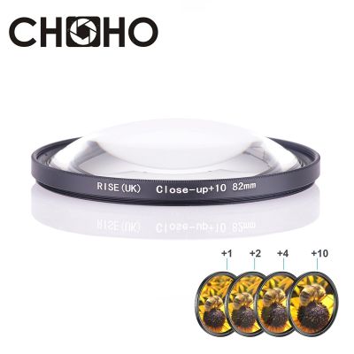 Close Up Filter Macro Lens Filtors 82MM +1 +2 +4 +10 Close-UP Magnifying Glass For Canon Nikon Sony Camera Lente Accessories