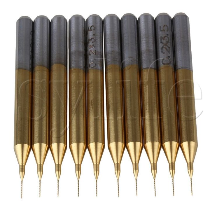 hh-ddpj0-2mm-blade-1-8-shank-titanium-coated-carbide-micro-drill-bits-pcb-cnc-end-mill-tool-pack-of-10