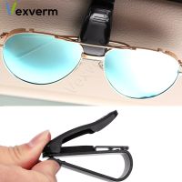 【cw】 Car Sunglasses Eyeglasses Glasses Holder Ticket Clip Multi-Function Fastener Accessories Styling 【hot】