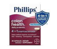 Phillips Colon Health Daily Probiotic 4 in 1 โพรไบโอติกส์ ขนาด 30 เม็ด