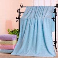 【CC】 70x140cm Ultra Thin Shower Large Beach Quick-drying Absorbent Soft Microfiber